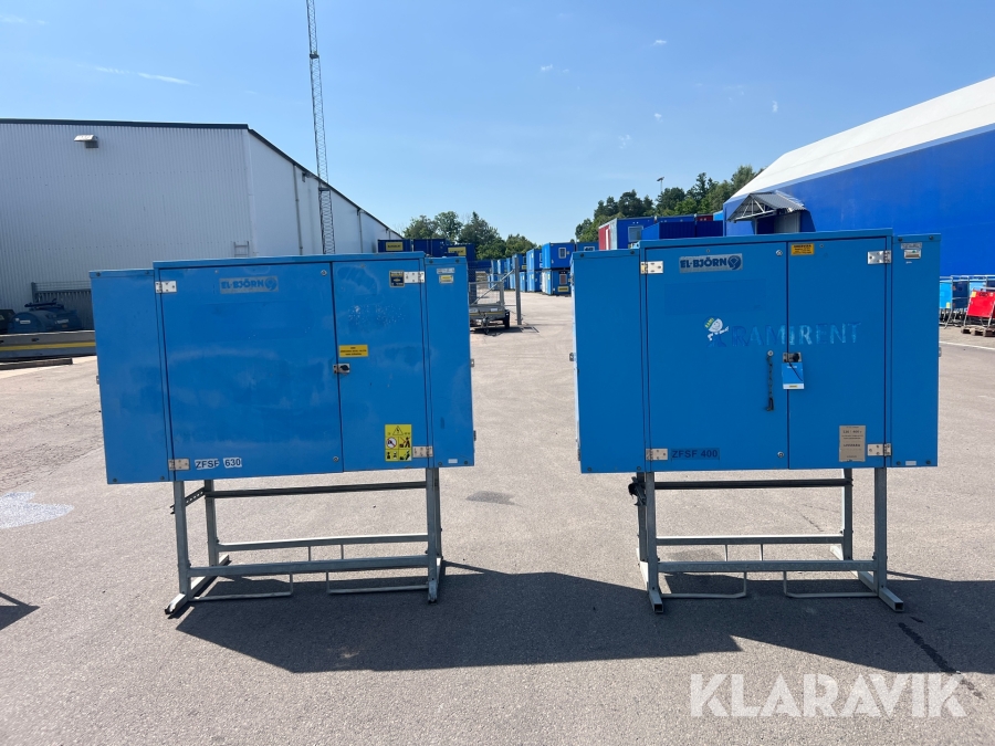 Huvudcentraler El-Björn ZFSF 630, ZFSF 400