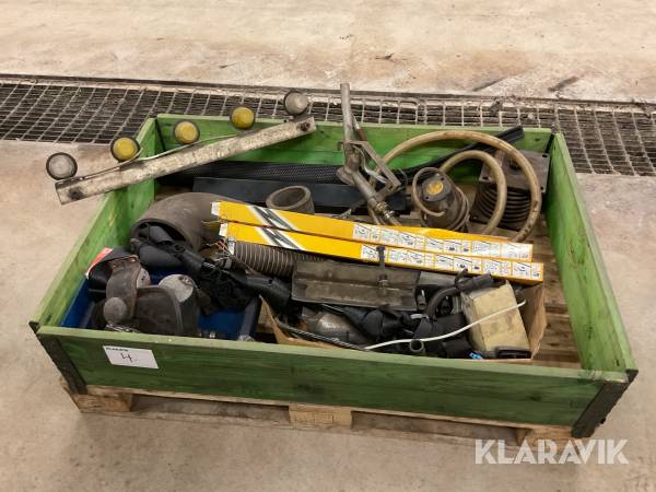 Diverse fordonsdelar