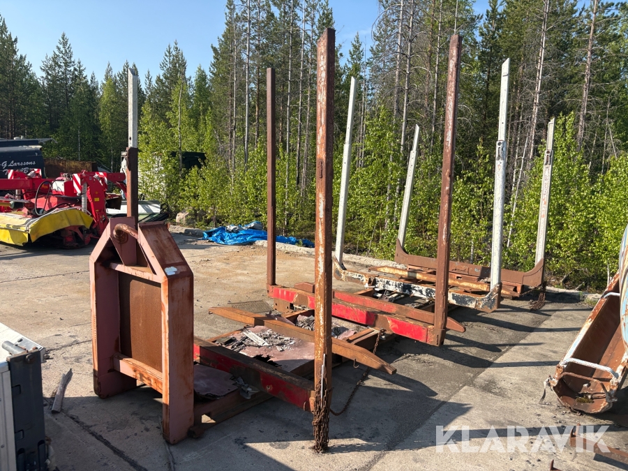 Lastväxlarram med timmerrede CMT LW XRAM