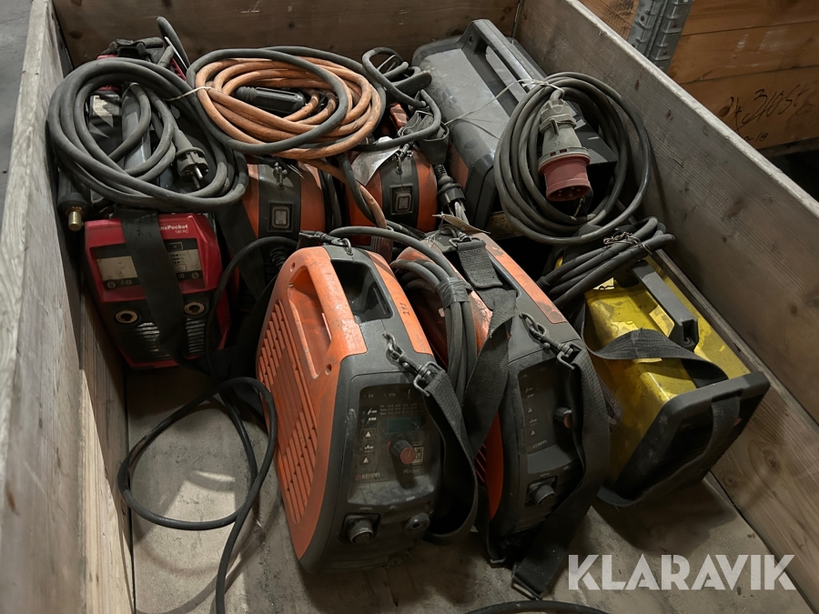 Svetsar Kemppi / Esab 7 st