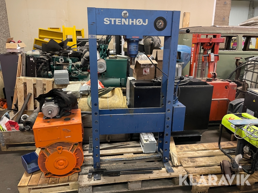 Verkstadspress Stenhøj 25t