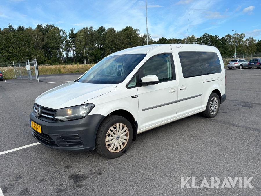 Rullstolstaxi Volkswagen Caddy Maxi TGI bluemotion 110hk