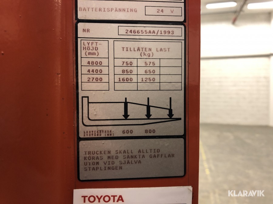 BT Truck / Sittstaplare