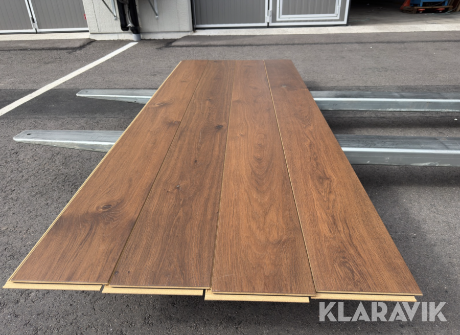 Klickgolv Härdad Ek Medium Smoked, 87 kvm 5G, XL, 1-stav