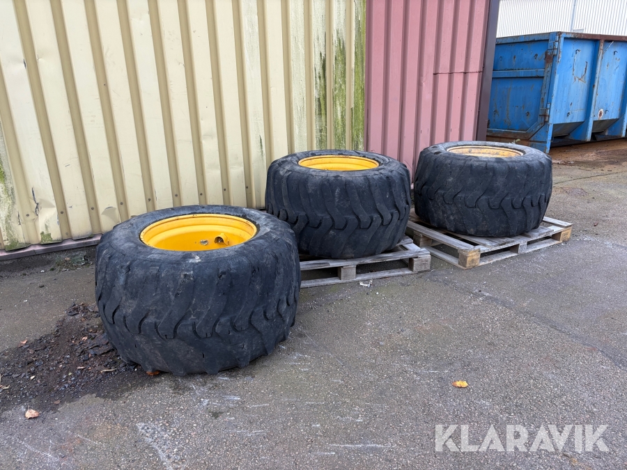 Hjul till grävmaskin TVS 600/40-22.5 3st