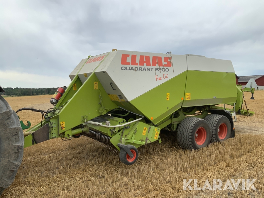 Fyrkantspress Claas Quadrant 2200 fine cut