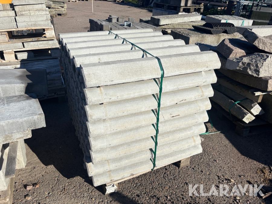 Spikkantssten Benders Typ A rak 84st