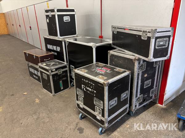 Case / Förvaringsboxar - Totalt 9st