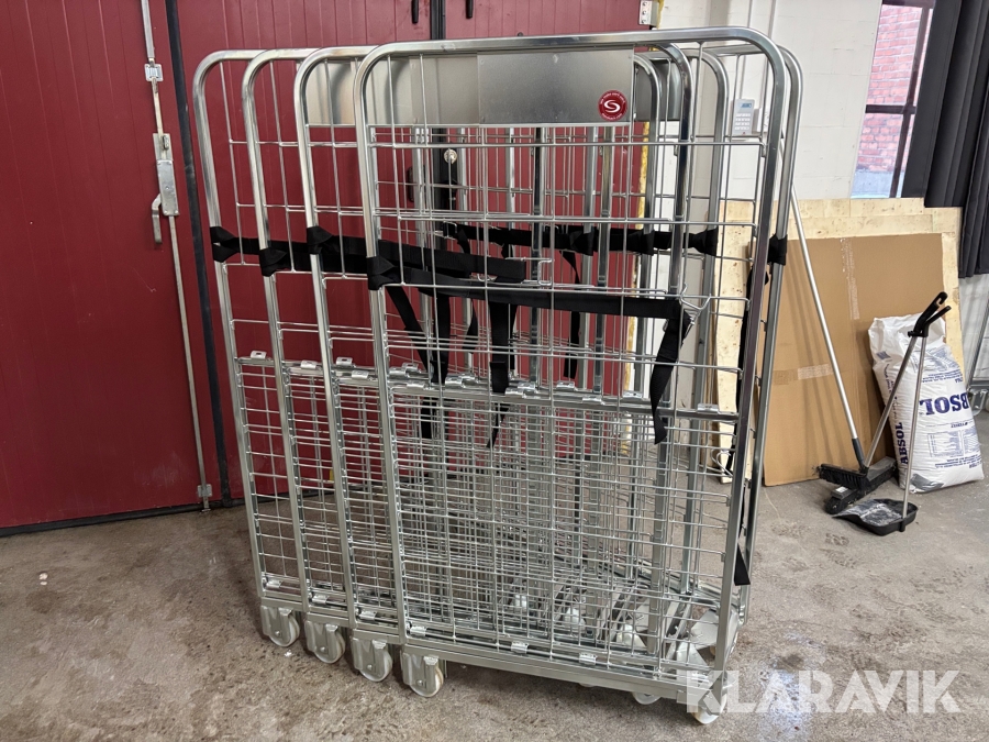 Rullbur rullcontainer 4st