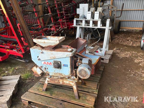 Spannmålskross med doseringsmaskin President AM