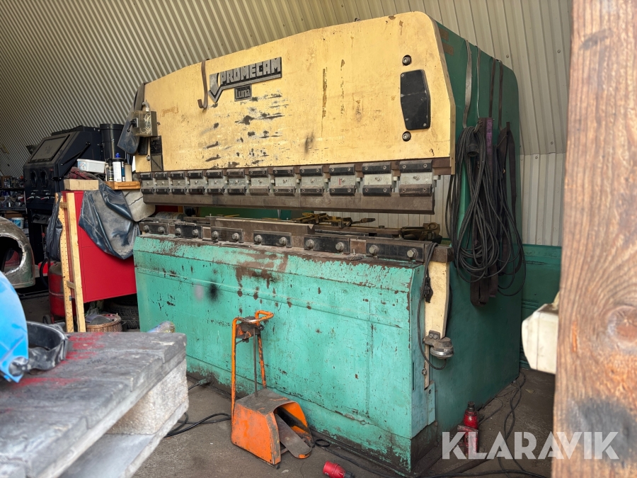 Kantpress/Bockningsmaskin Promecam RG-80-25