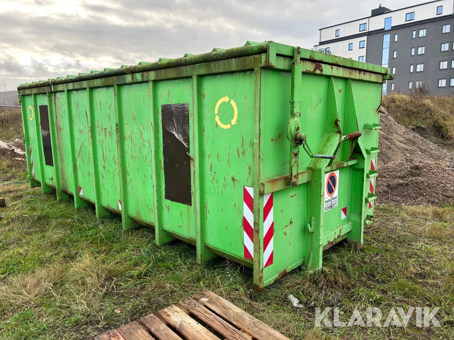 Stängd Lastväxlarcontainer