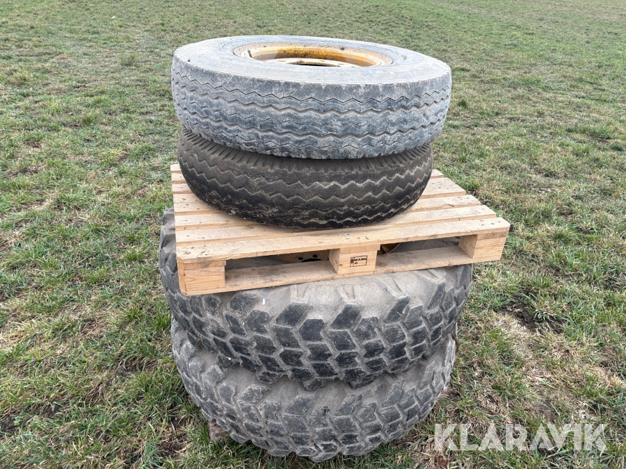 Hjul till baklastare 10.00-20 & 16.9-30