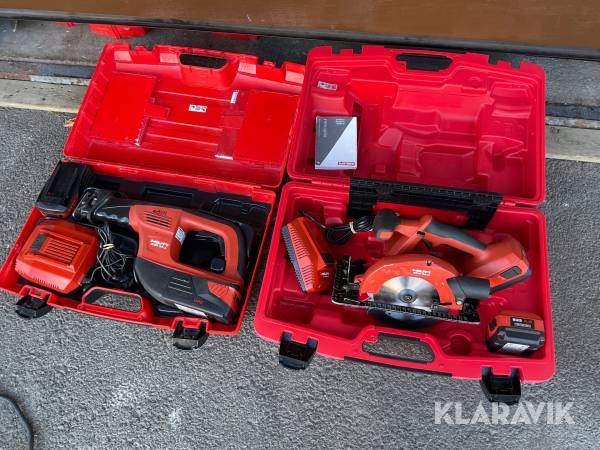 Cirkelsåg och Tigersåg Hilti SCW 22 A /