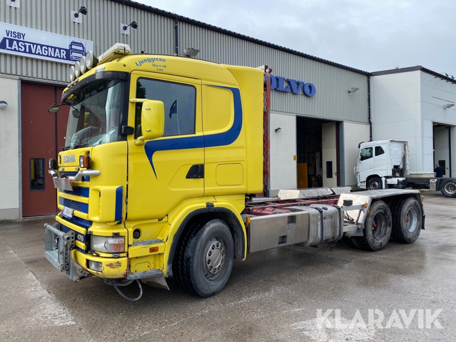 Lastbil Chassi Scania R124GB6X4NZ470 tandemdrift