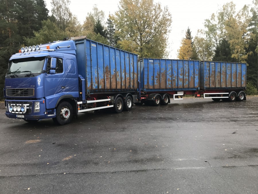 Flisbil / Containerbil