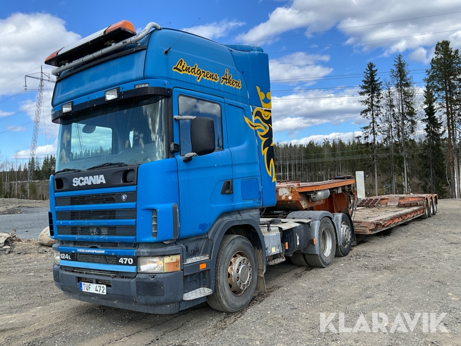 Lastbil Scania 124L 470