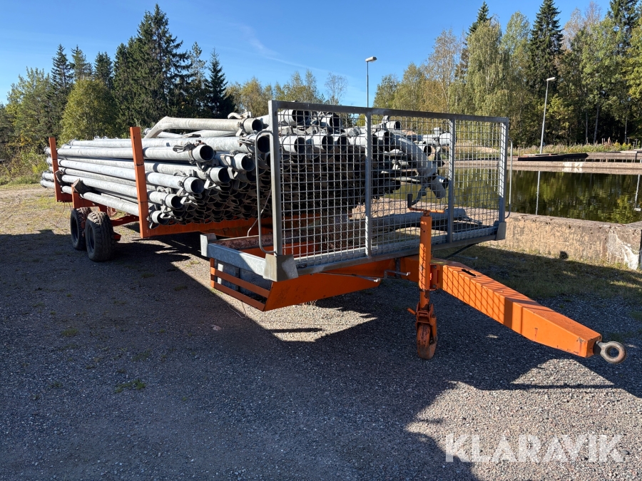 Kärra med bevattningsrör Formel TB 223-01