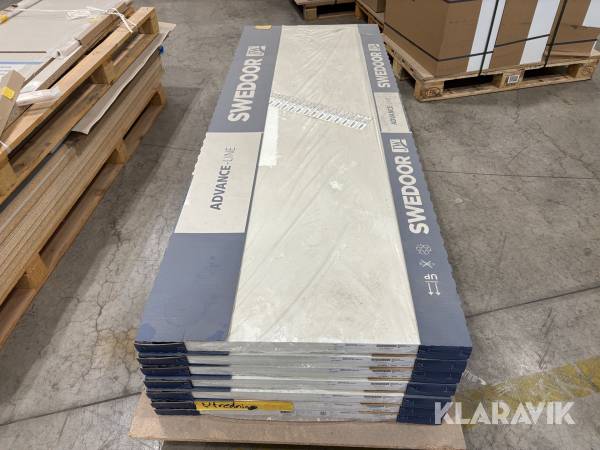 Dörrar Swedoor 725X2040X40mm 7st