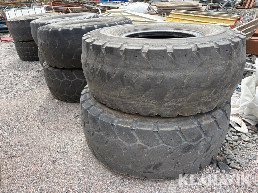 Däck till lastmaskin 20.5R25  8st