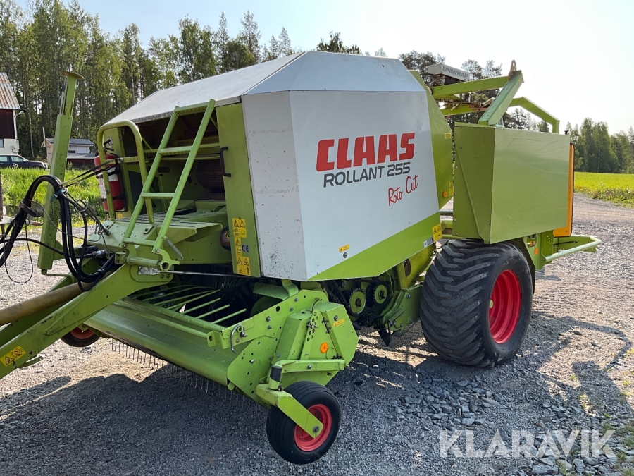Rundbalspress Claas Rollant 255 uniwrap