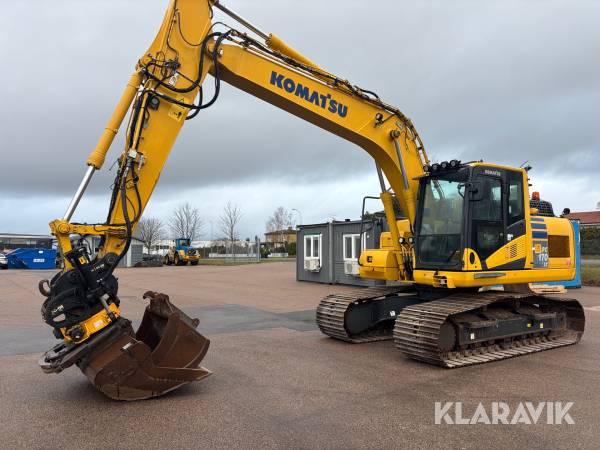 Grävmaskin Komatsu PC170LC-11 med 3 st skopor