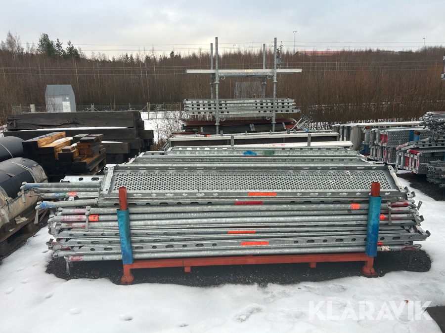 Byggställning Layher ca 700 m3