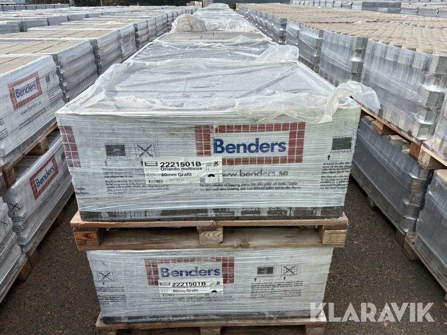 Betongplattor Benders Orlando multizise 13 pall