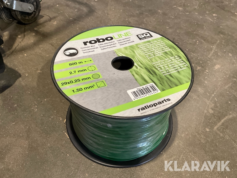 Parti Begränsningskabel Roboline 2.7mm x 800m 10 rullar