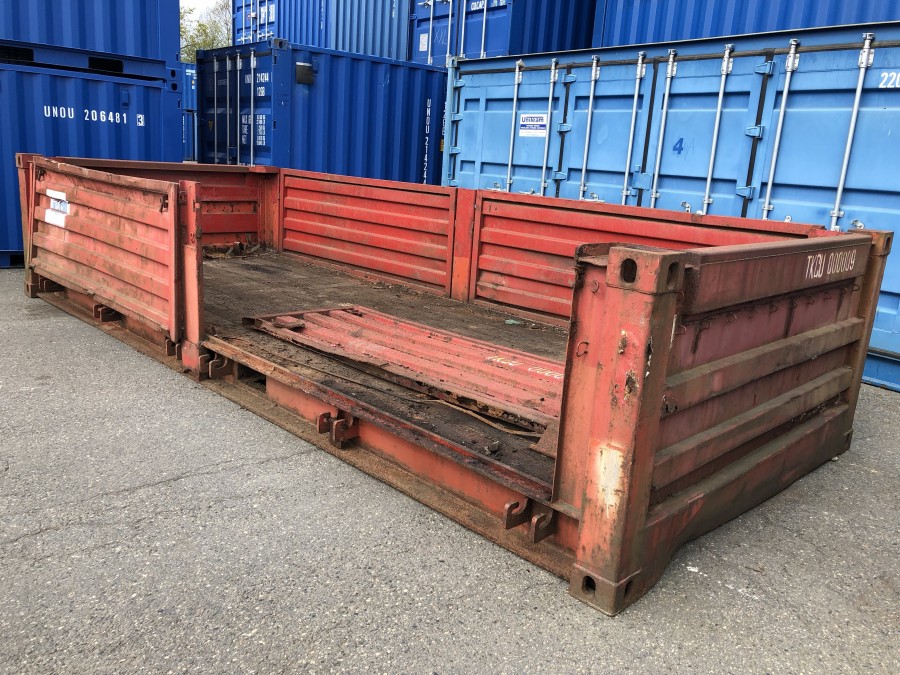 Flak med öppningsbara lämmar