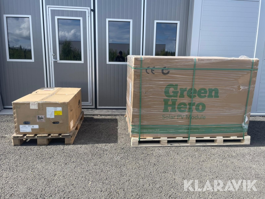 Komplett solcellspaket Huawei Greenmount 108 kW
