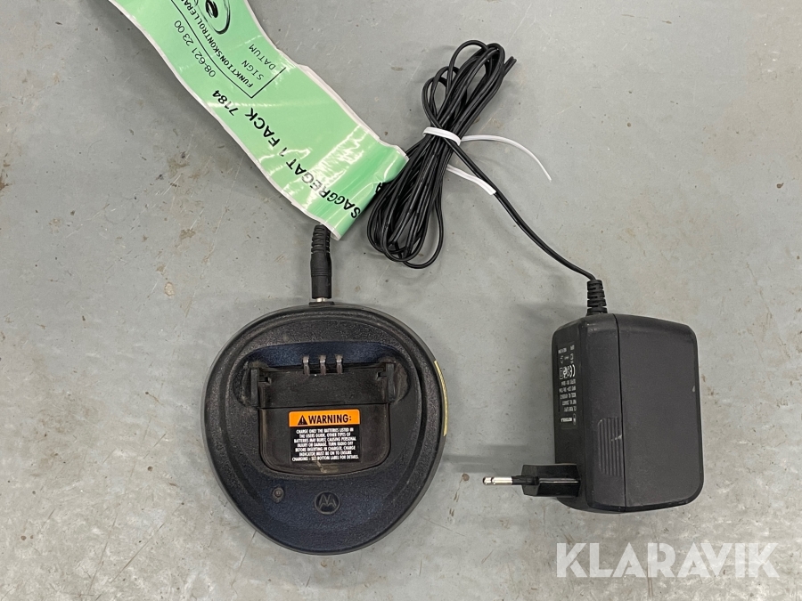 Laddare till kommunikationsradio Motorola GP320-340