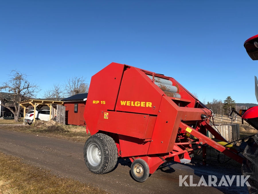 Rundbalspress Welger RP15