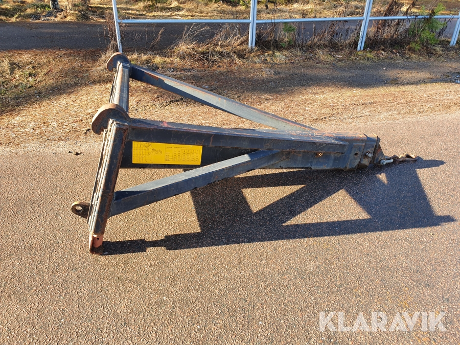 Kranarm Volvo BM Original redskap Lilla BM-fäste