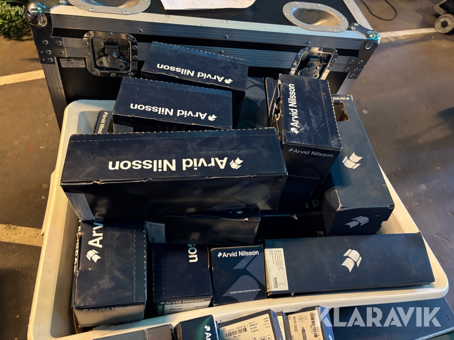 Vagnsbult med mutter olika sorter