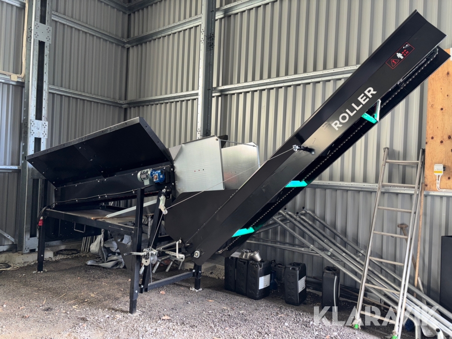 Rensverk för ved Palax / TP Silva Roller