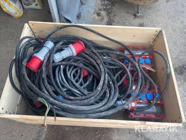 Byggström diverse utrustning