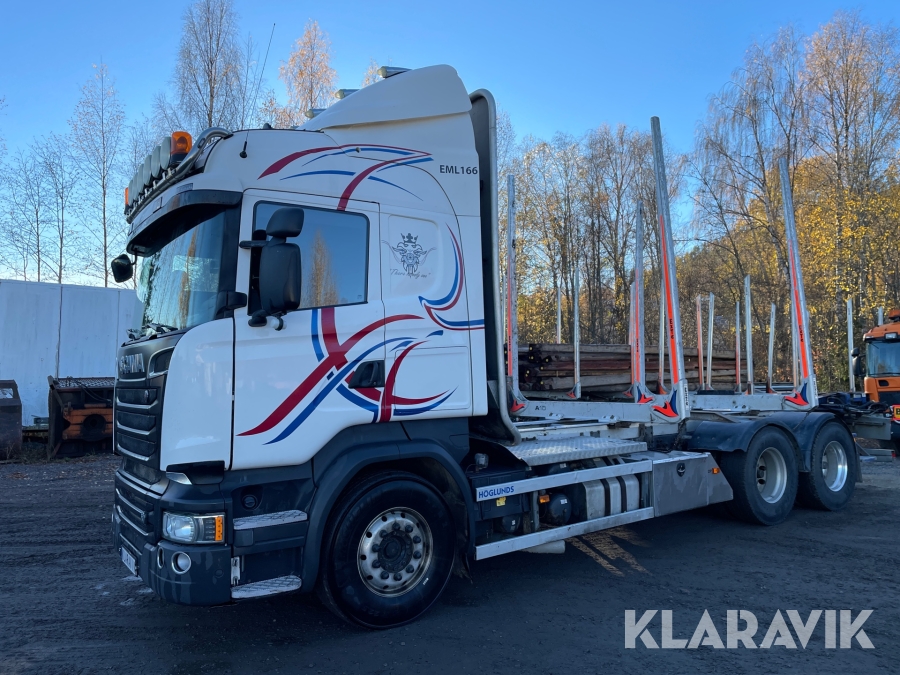 Timmerbil Scania R 580 V8 6x4HNB