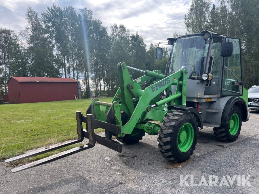 Hjullastare Paus RL655 med redskap