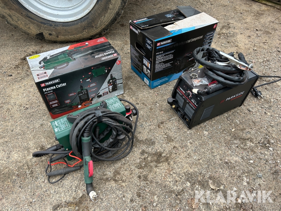 Plasmaskärare Parkside PPS 40 B3 / PPSK 40 A2 4 st