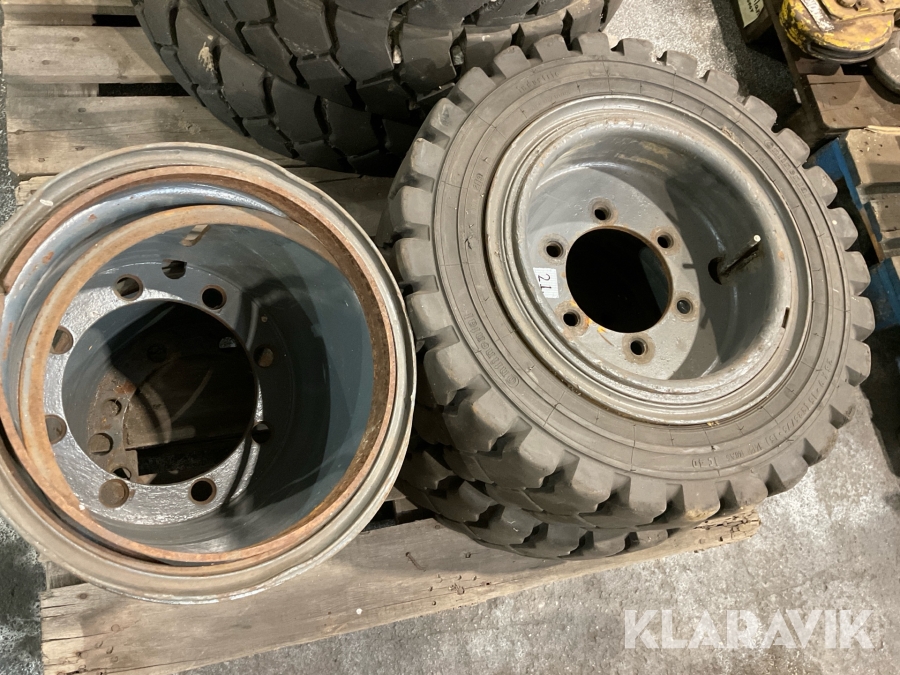 Hjul till Stocka-struck Continental 28x9-15 2st