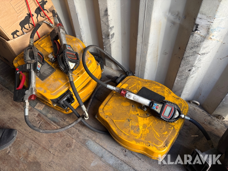 Slangvindor till oljebar Faicom MC601210 med handtag 3st