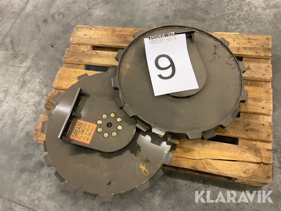 Packhjul Ditch Witch 2 och 3