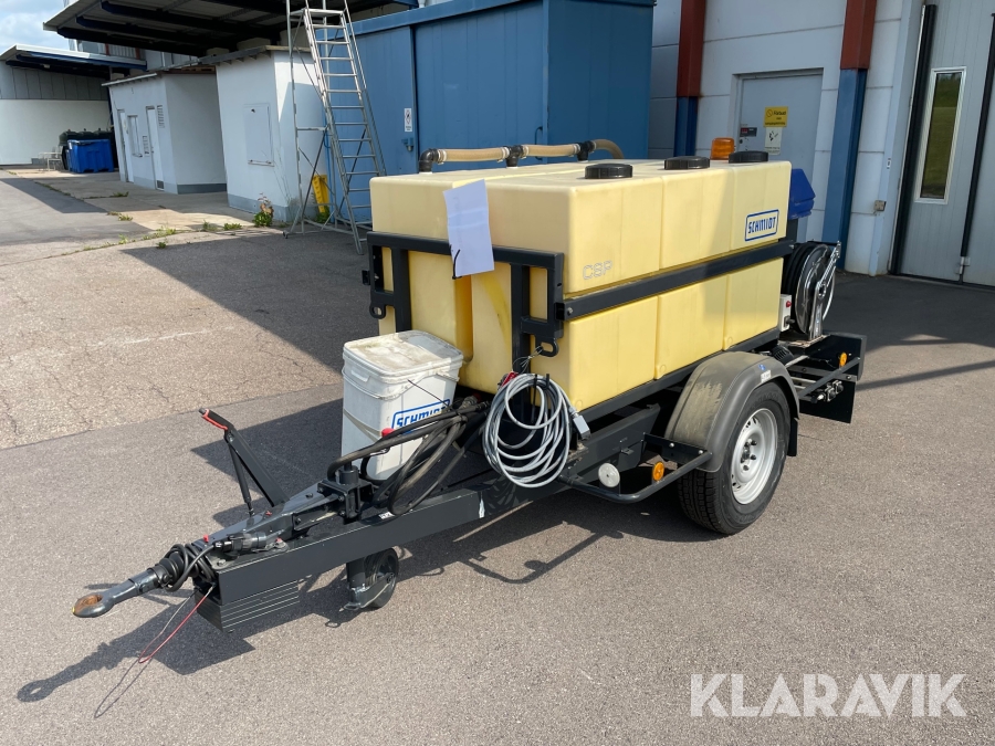 Bevattningsvagn Schmidt CSP L1000-16 bromsad