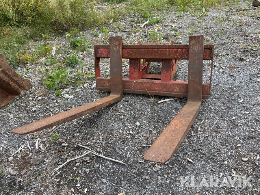 Pallgafflar till grävmaskin