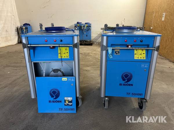 Hetvattenfläktar El-Björn TF50HWI