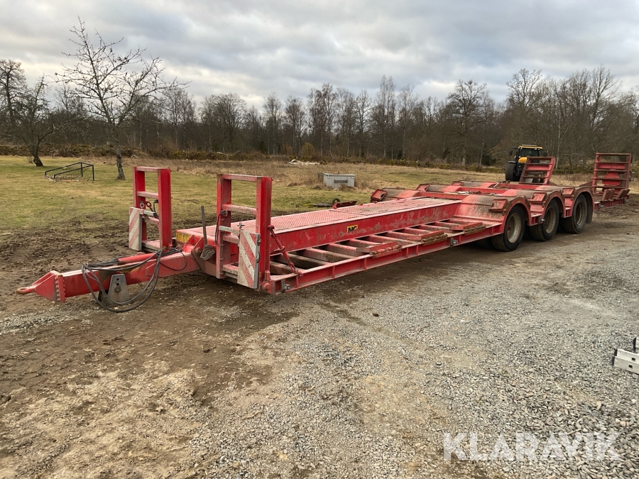 Maskintrailer NC 27000kg traktordrag