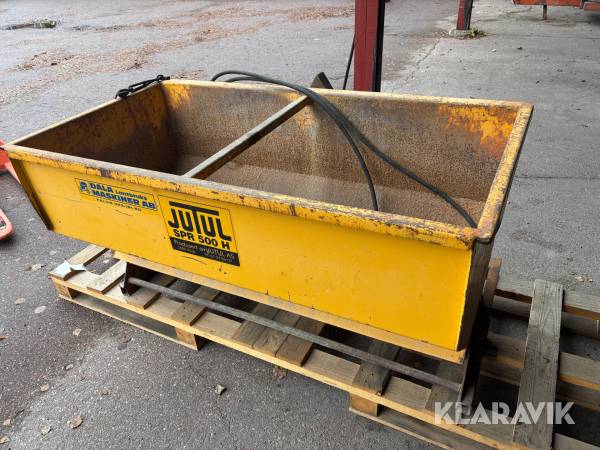 Sandspridare Jutul Spr 500 H hydraulisk