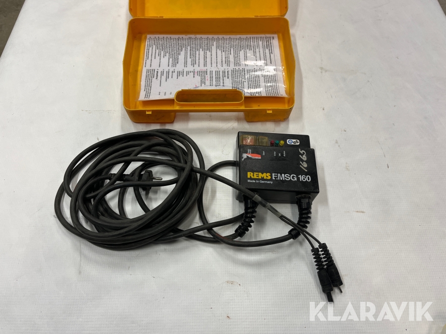 Elektromuffsvets Rems EMSG-160