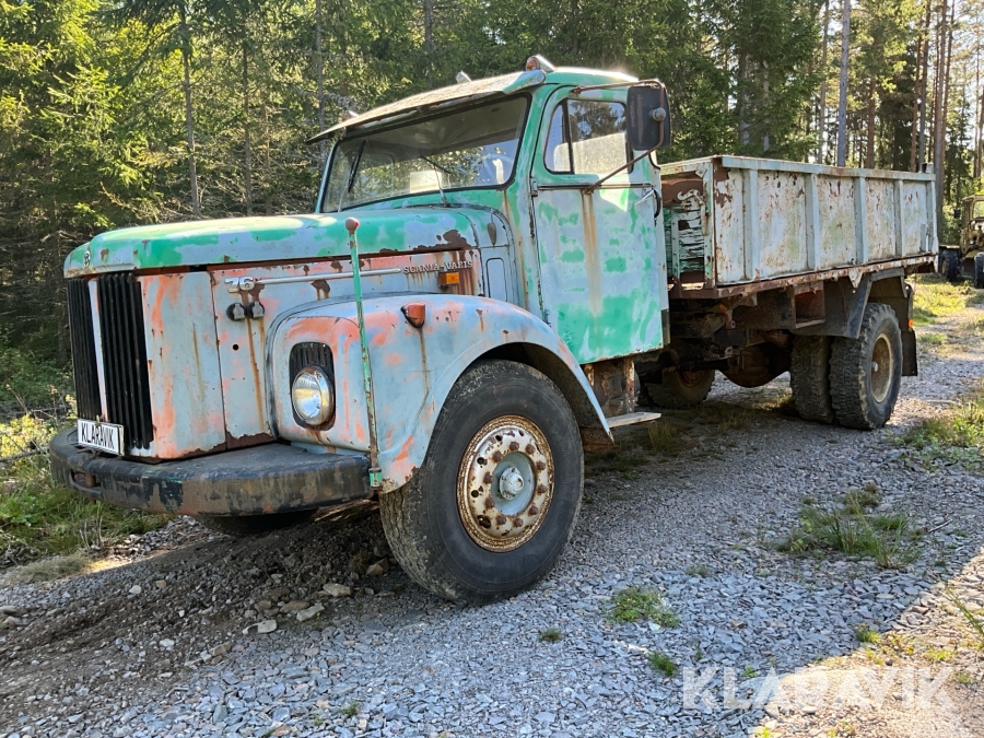 Lastbil Scania Vabis tippbil